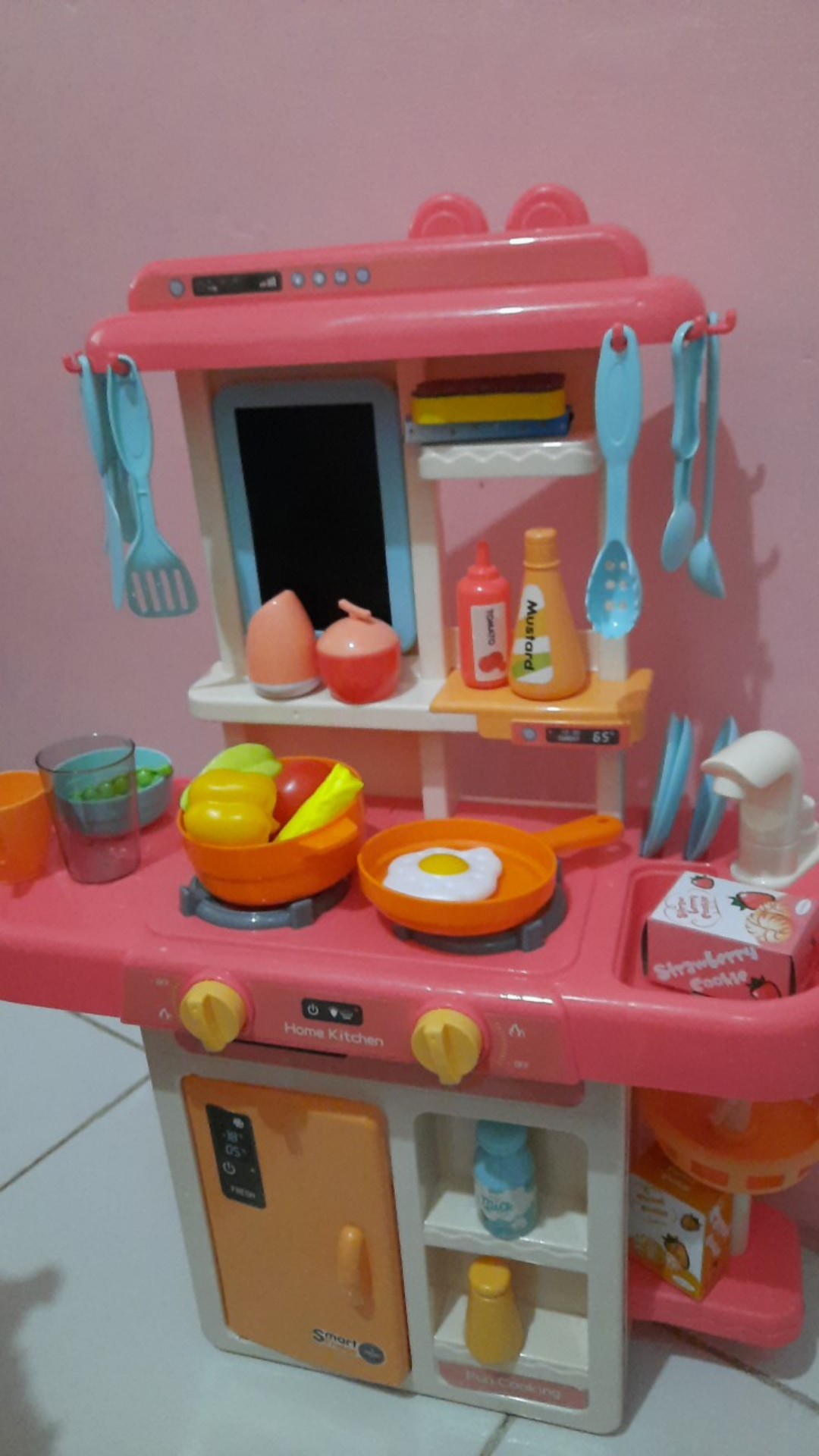Tma / Mainan Anak Spraying Mist Kitchen / Kitchen Set Uap Ukuran Besar