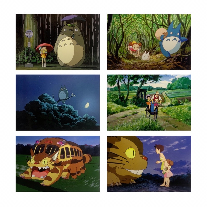 

My Neighbor Totoro Ghibli Post Card Kartu Pos Official