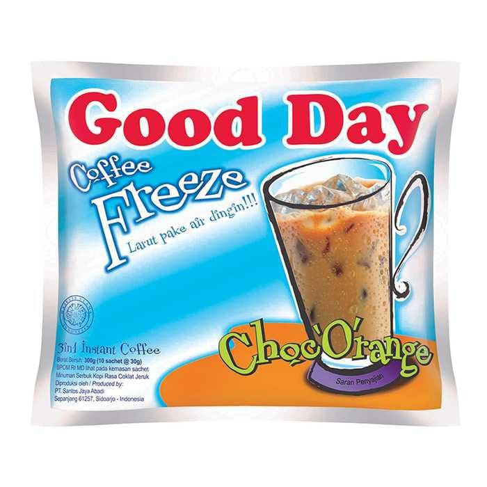 

GOOD DAY C.FR CHOCO ORANGE BAG 10'S