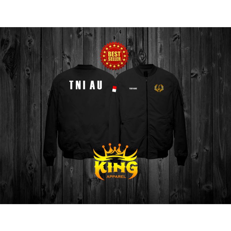 Jaket bomber pria TNI AU