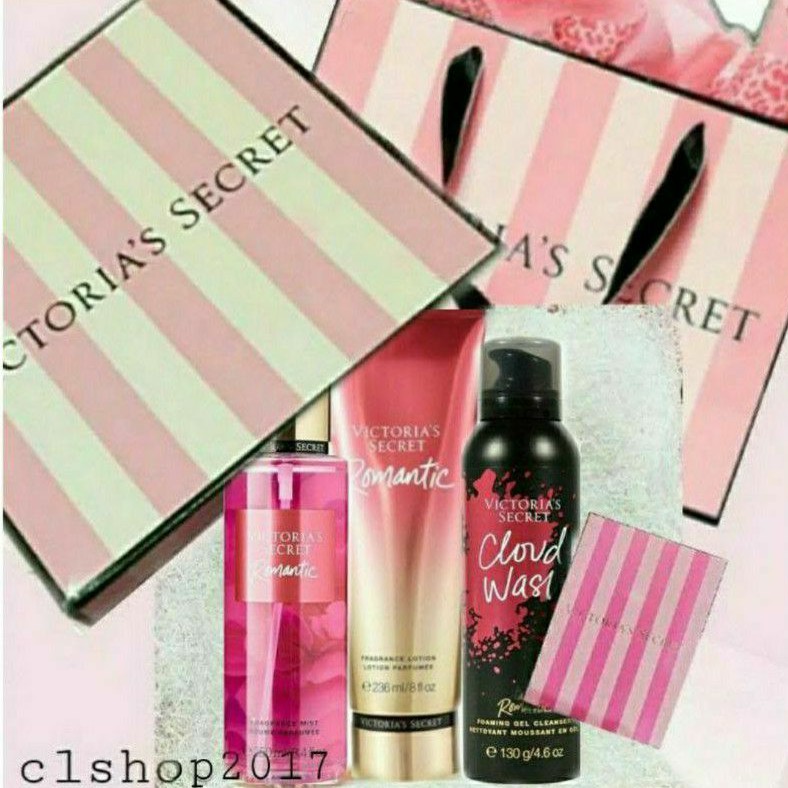 VICTORIA'S SECRET VS ROMANTIC FLORAL PINK PETALS SHEER MUSK FALLING FOR YOU SERIES FULLSIZE TRAVELSIZE ROLLERBALL BODY LOTION MIST EAU DE PARFUM EDP