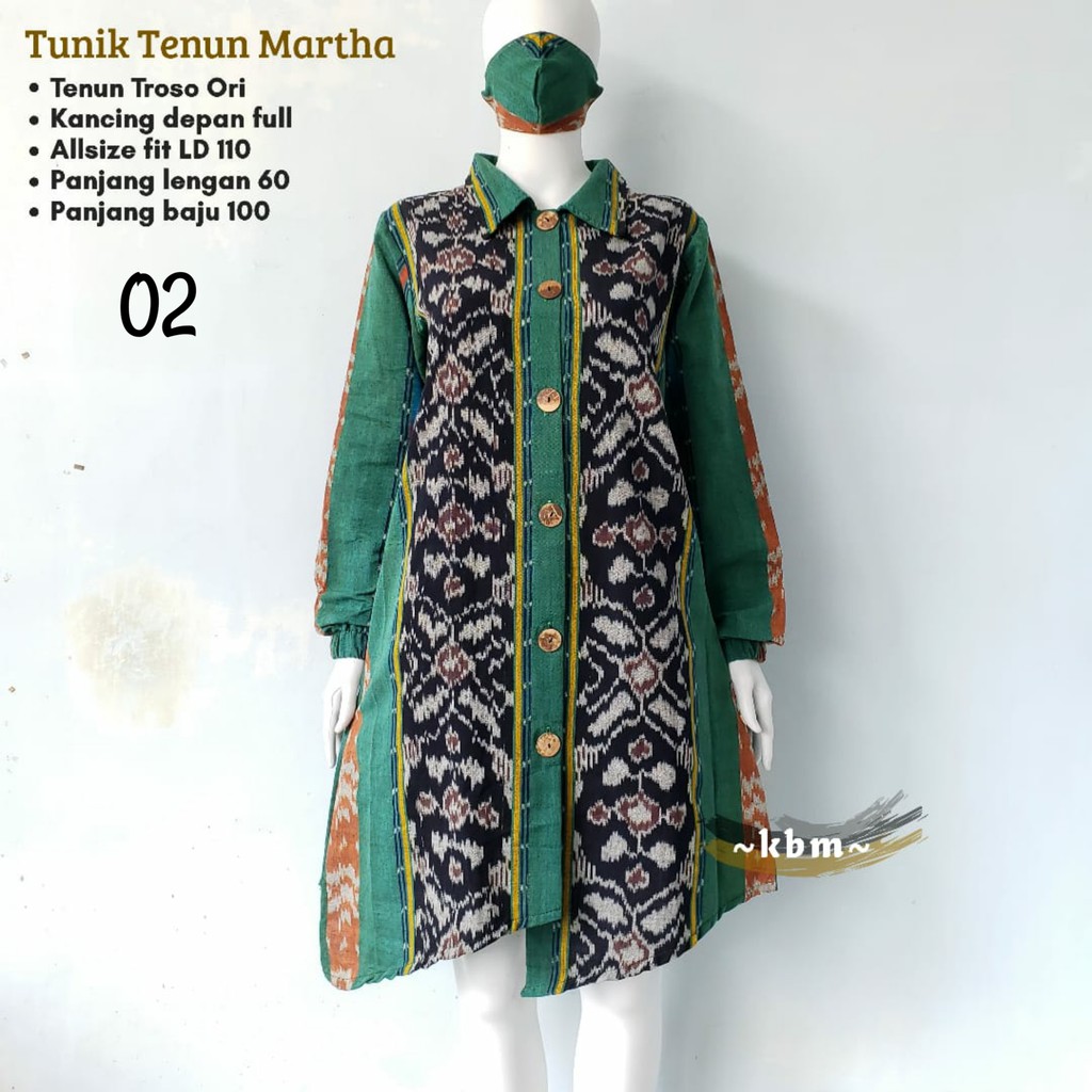 Tunik martha olivia monez  sasa ori tenun troso