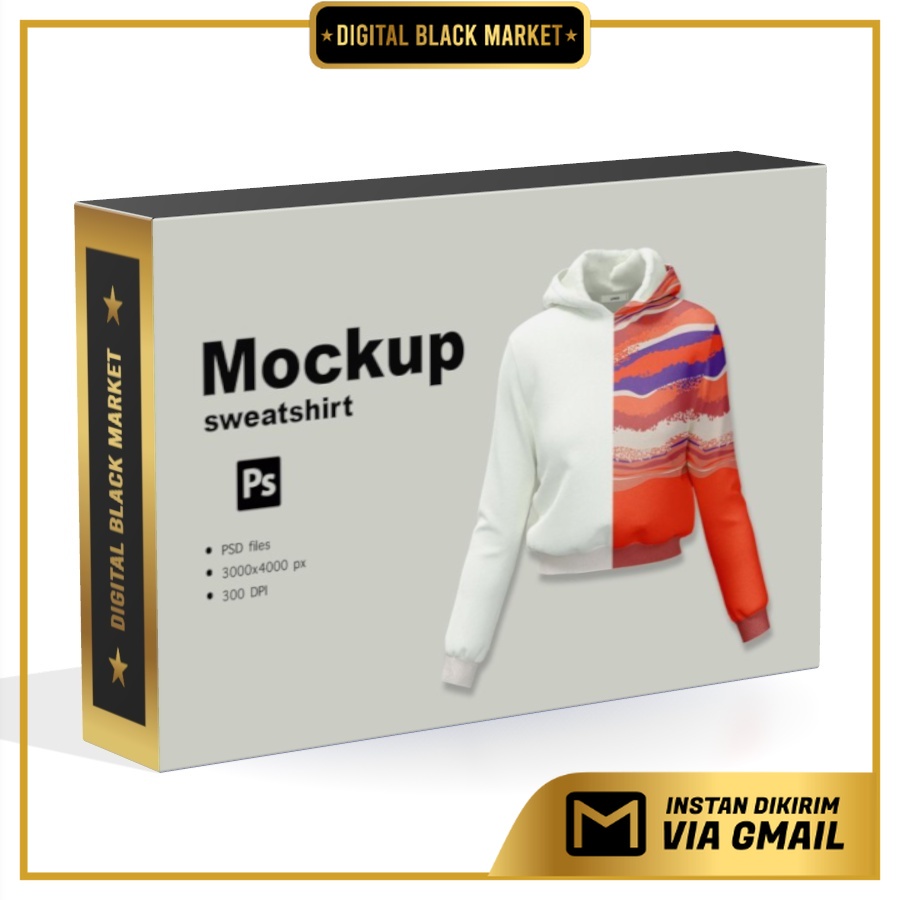 Mockup Hooded Sweatshirt