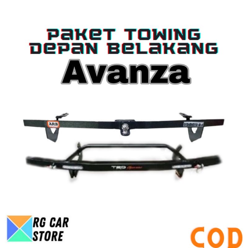 PAKET TOWING AVANZA/XENIA DEPAN BELAKANG ORIGINAL MODEL ANTING