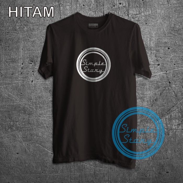 T-SHIRT BAJU KAOS DISTRO PRIA SIMPLE STORY COMBED 30S MURAH