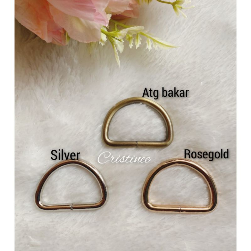 Ring D ukuran 3,8cm ( 12pcs)