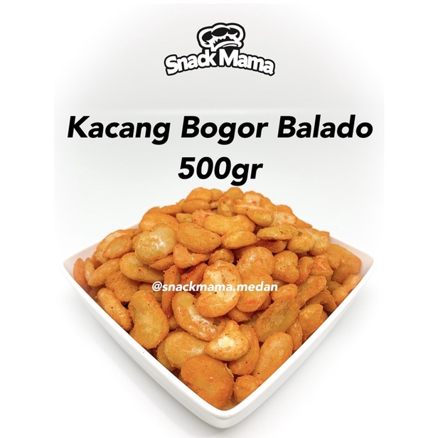 

KACANG BOGOR BALADO 500gr | SNACKMAMA