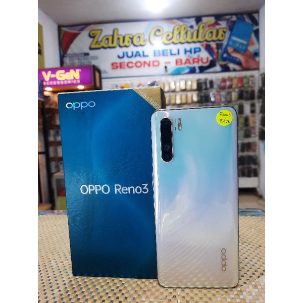 OPPO RENO 3 RAM 8/128 SECOND MURAH