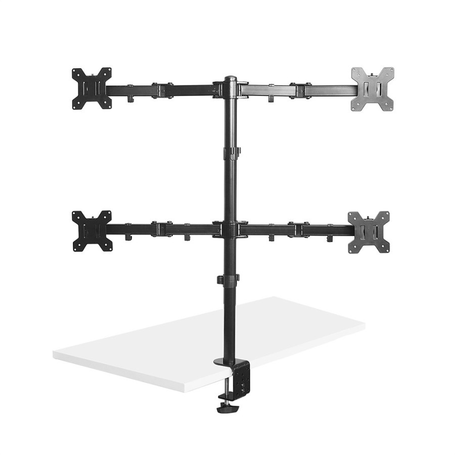 Bracket Monitor OXIMUS HYDRA ZD1141 | 4 Monitor LCD LED Jepit Meja