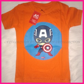 KAOS ANAK 1 2 TAHUN  CAPTAIN  AMERICA  KAOS ANAK LAKI LAKI 