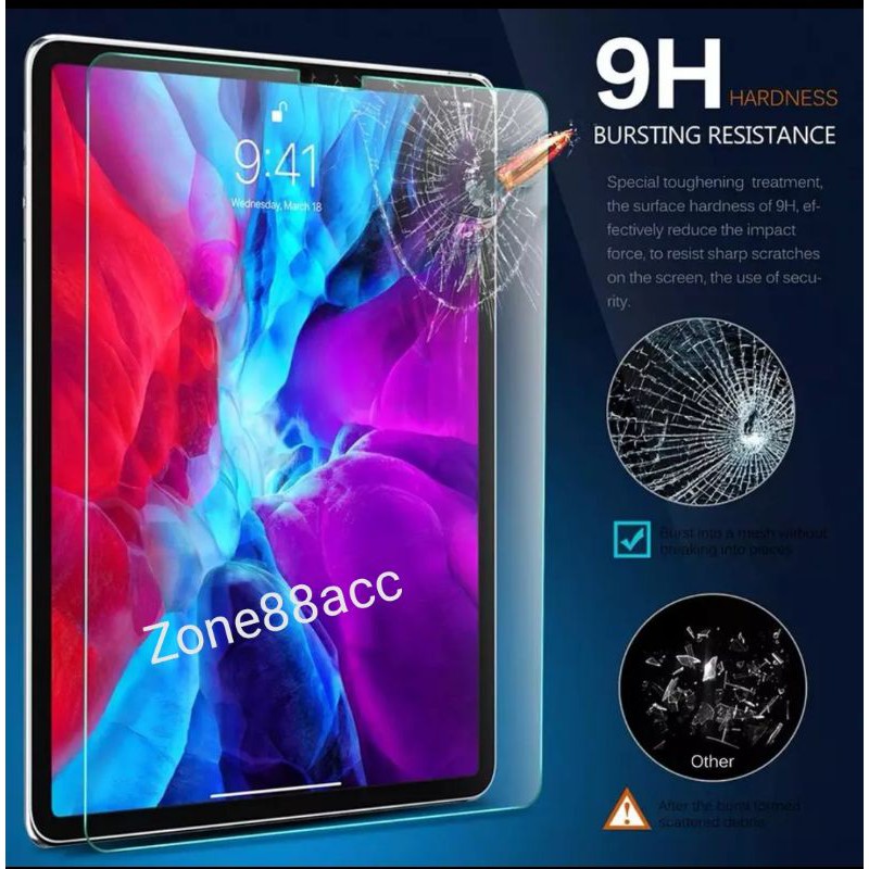 Antigores Ipad Pro 12.9 Pro12. 9 2015 2017 2018 2020 2021 Tempered Glass Screen Guard protector TG