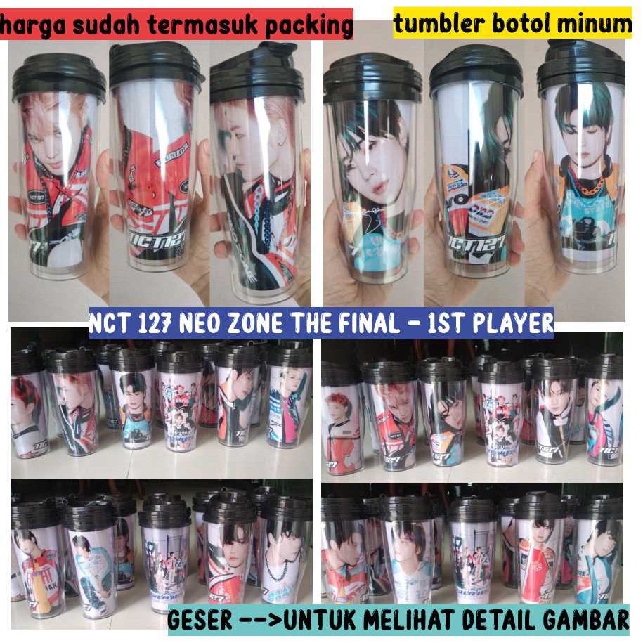 Tumbler Botol Minum NCT 127 The Final 1st Player