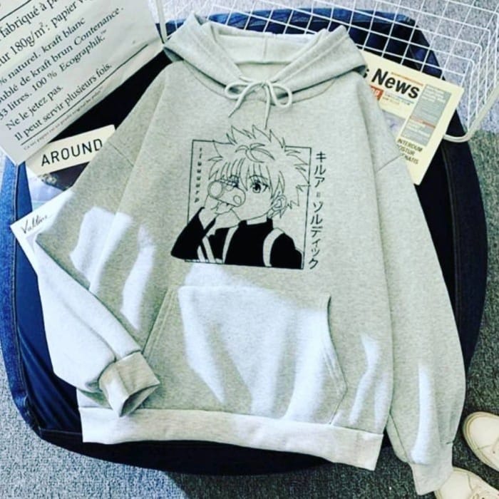 Slurp Killua Sweater Hoodie Wanita-1