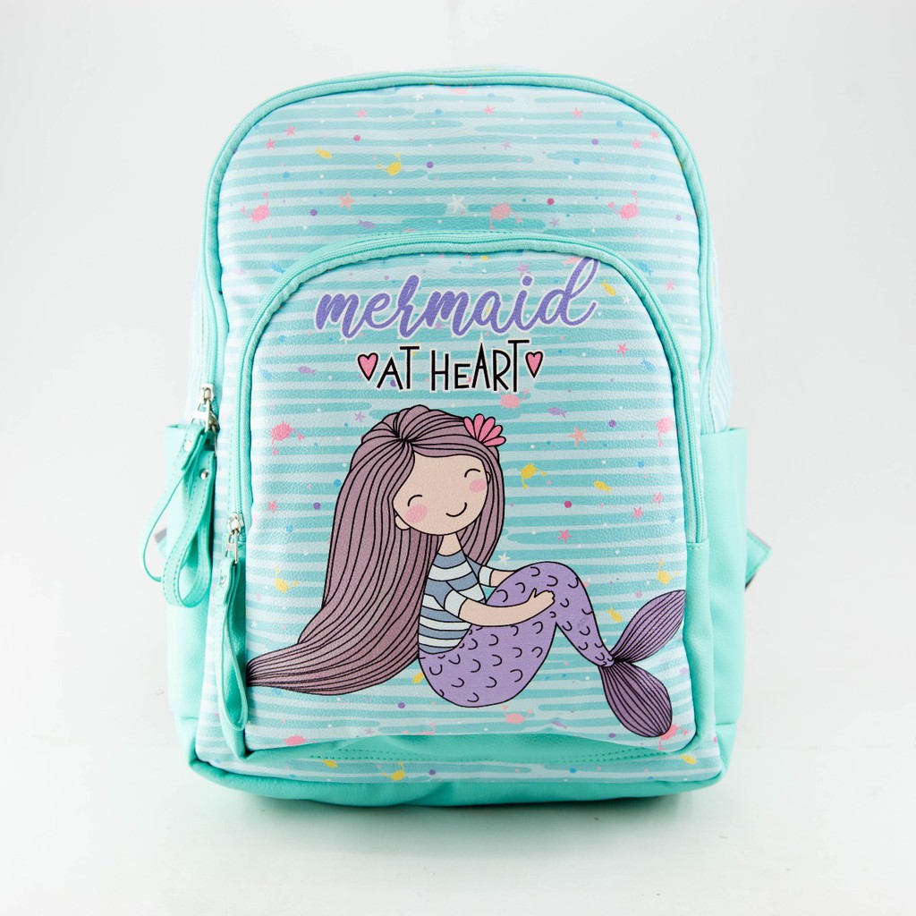 TAS RANSEL ANAK RUMAH WARNA LOLY GEEN