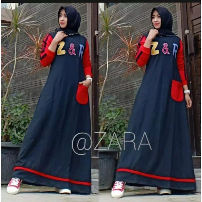 ZR MAXI DRESS//GAMIS WANITA TERBARU 2020//FASHION MUSLIM//DRESS MUSLIM WANITA TERBARU//COD//2020