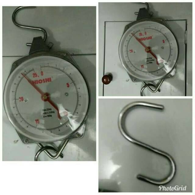 Timbangan gantung 25kg