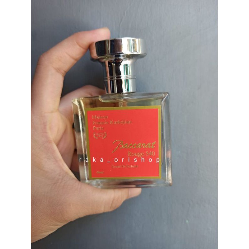 MURAH | PARFUM BACCARAT 60ML / BACCARAT ROUGE 540 PREMIUM ORIGINAL