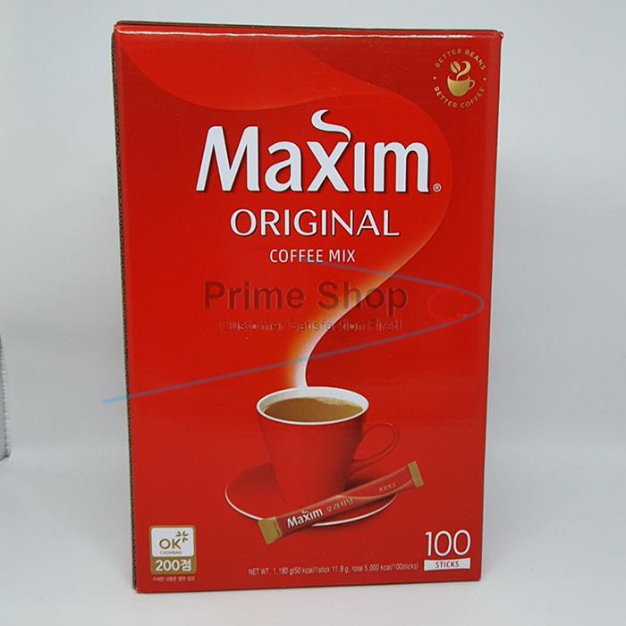 

HABISIN STOCK KOREAN MAXIM ORIGINAL COFFEE MIX INSTANT KOPI KOREA IMPORT BESAR 100PC GROSIR