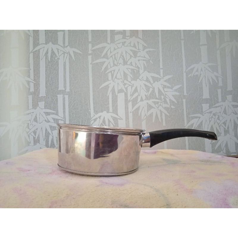 Panci Susu Stainless cap badak / panci mie / panci stainless / panci tebal / panci cap badak