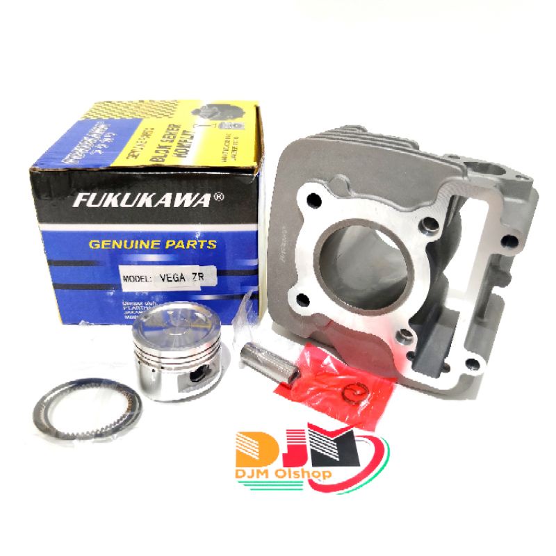 Blok Seher Komplit + Piston Kit Vega ZR Jupiter Z New 115 Original Fukukawa