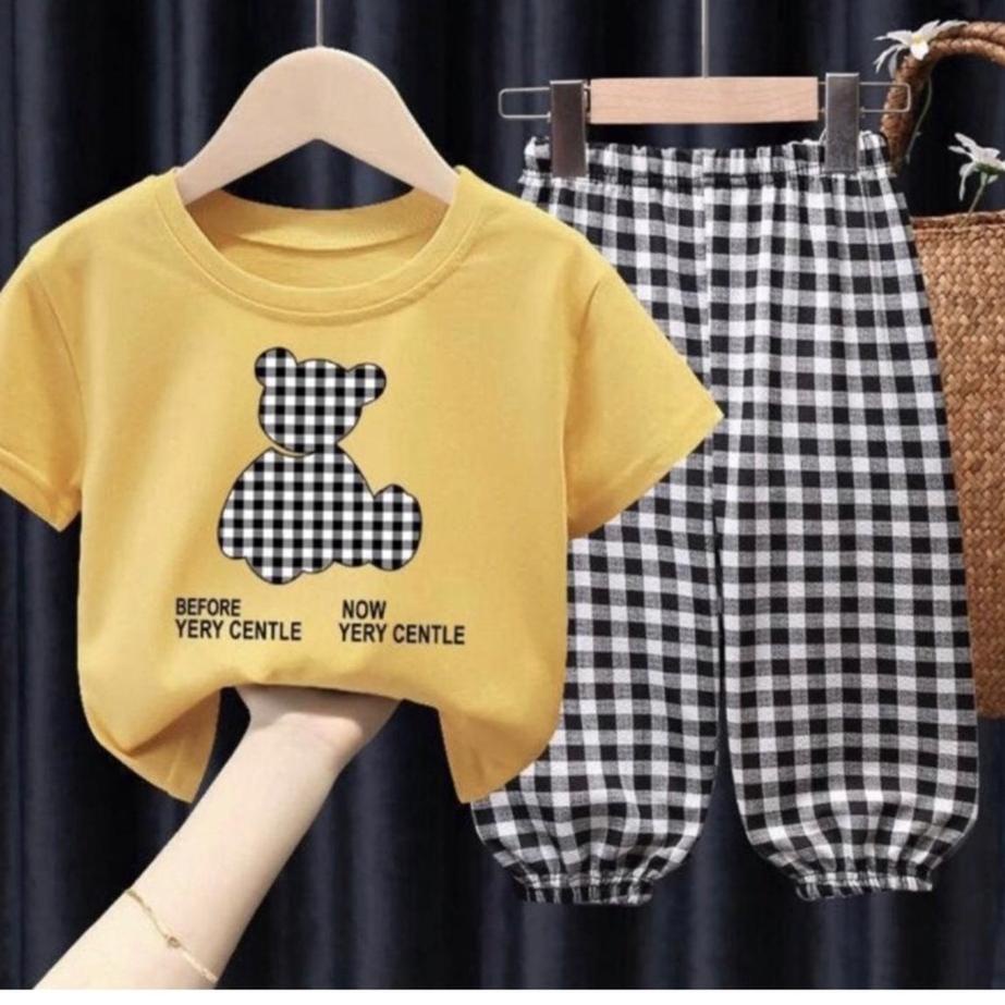 Baju Stelan Sherly Pakaian Anak 2022 Baju Anak Perempuan 1-5 Tahun