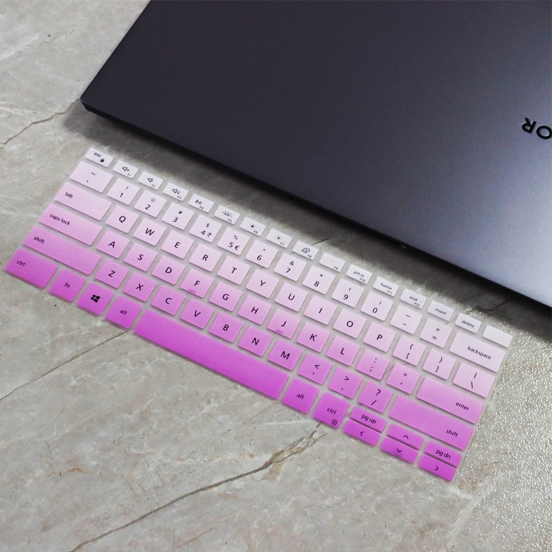 Cover Pelindung Keyboard Silikon Ultra Tipis Anti Air / Debu Untuk Dell XPS13-7390 XPS 13-7390-D1505TB 13.4 &quot;