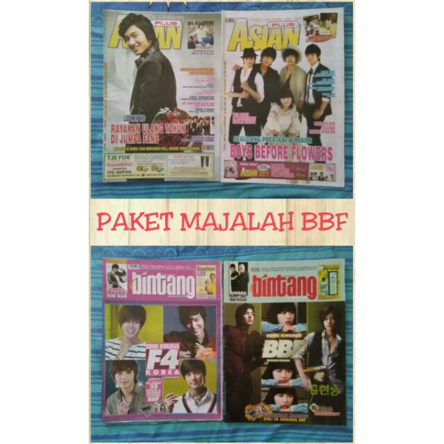 Paket Majalah Boys Before Flowers (BBF)