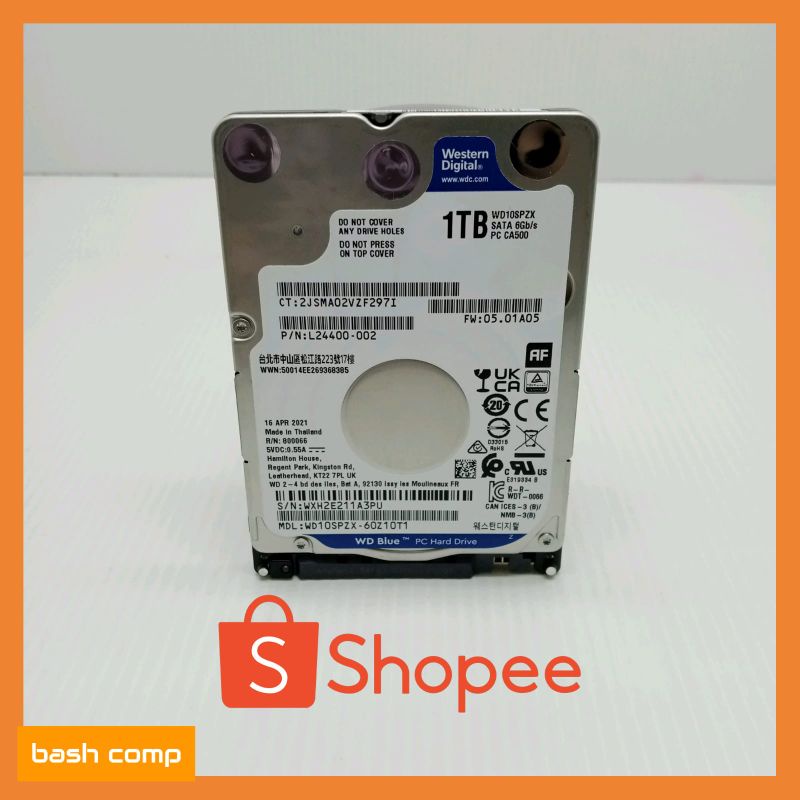 Hardisk Laptop 1TB WD Blue /Seagate /Toshiba SATA -HDD Notebook 2.5 Inchi Promo