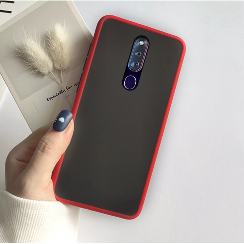 CASE MATTE OPPO F11 TRANSPARAN FUZE MACARON MY CHOICE - FA