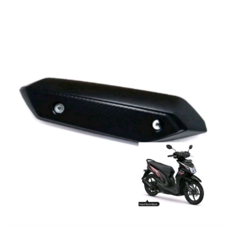Tutup Knalpot Beat Fi 2013-2016 - Tameng Knalpot Honda Beat
