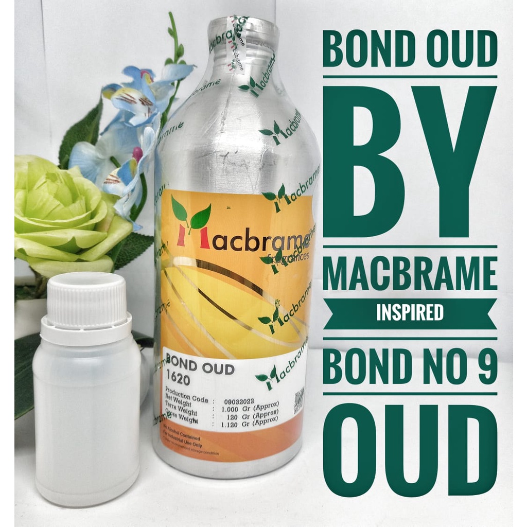BOND OUD By Macbrame, Inspired By Bond No 9 Oud, Bibit Murni Kemasan Repack 100 ML