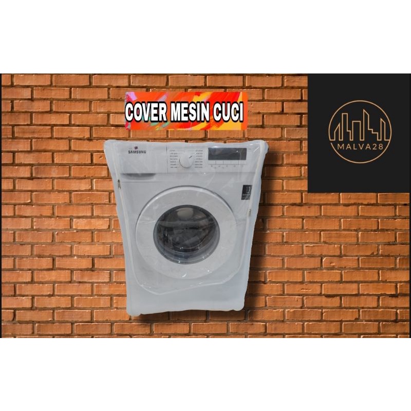 COVER MESIN CUCI FRONT LOADING BUKAAN DEPAN-Transfaran