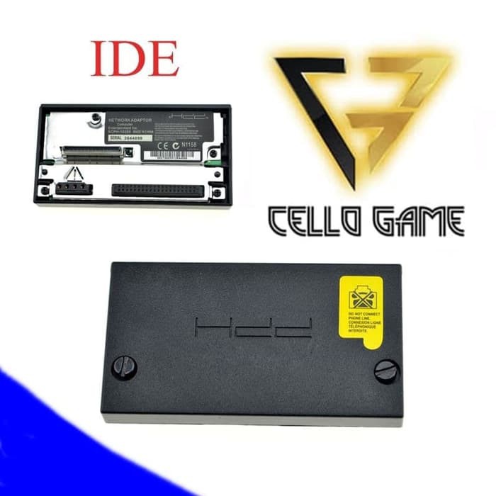 NA PS2 FAT GAME STAR NETWORK ADAPTOR PS2 TEBAL model hdd Ide 3.5"