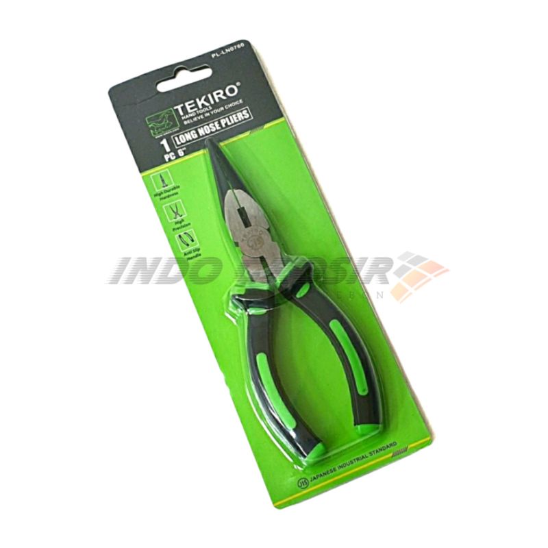 Tekiro Tang Lancip 6 Inch  Long Nose Pliers 6&quot; Tang Cucut