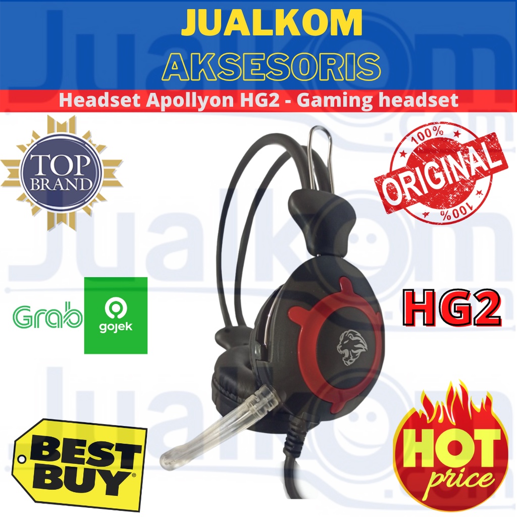 Headset Apollyon HG2 Gaming Headphone