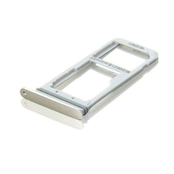 SIM CARD SLOT SIM SIM TRAY TEMPAT KARTU SIM SAMSUNG GALAXY S7 EDGE - G935 HYBIRD DUAL SIM.
