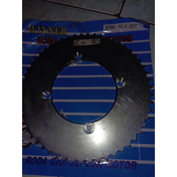 gir belakang klx 150 55 T gir belakang klx 428 55 t bisa cod