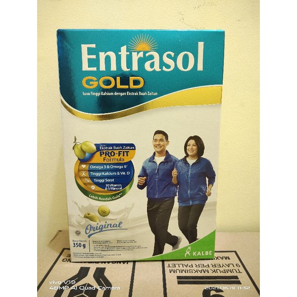 

DA Entrasol Gold 340 Gr Susu Pro Fit Tinggi Kalsium