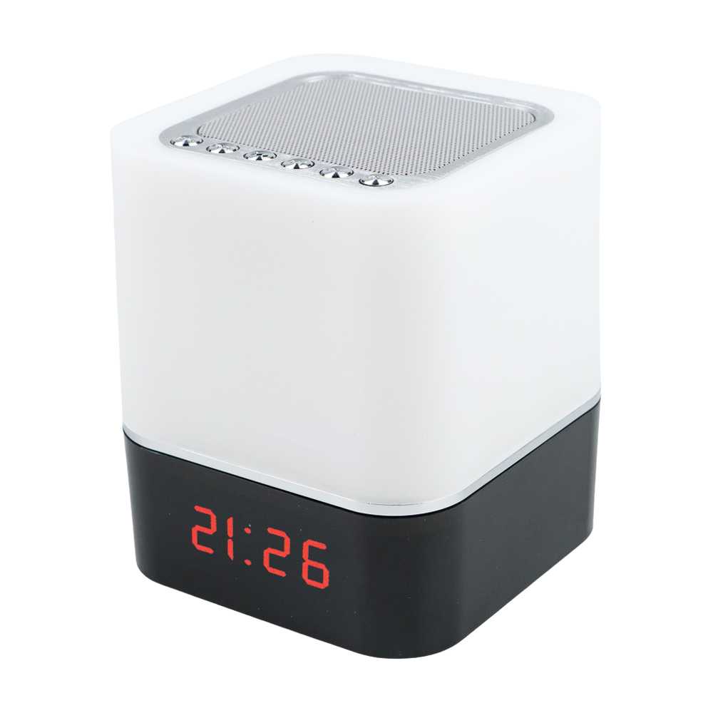 Taffware Jam Alarm Bluetooth Speaker LED Light - S8