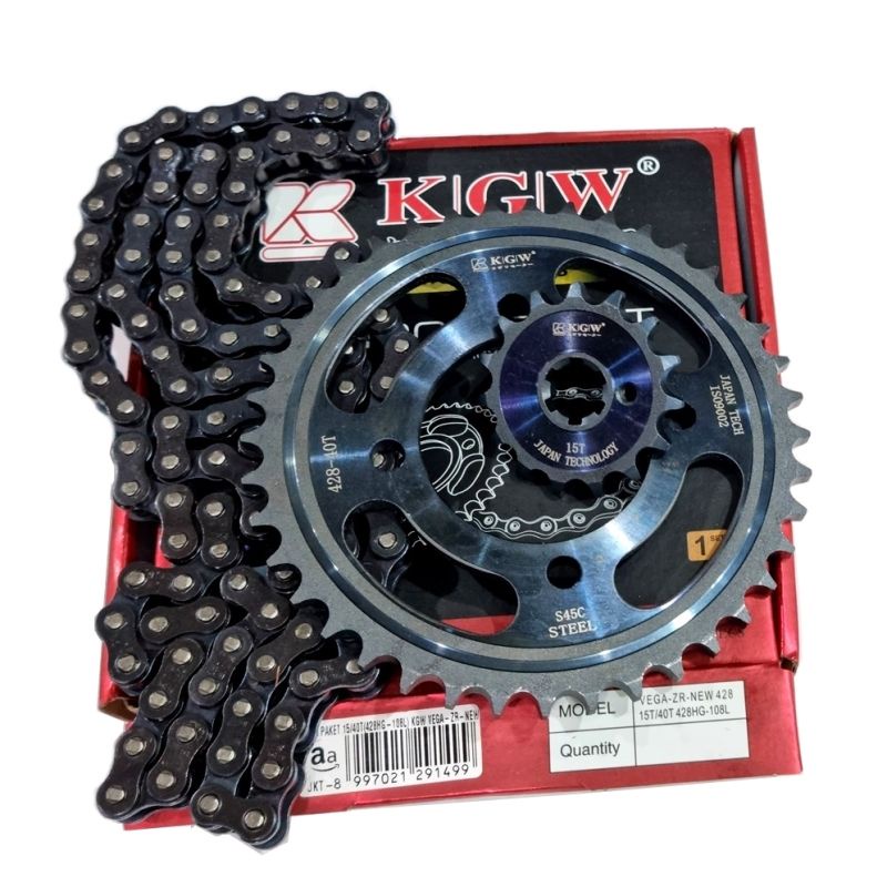 gir gear set girset gearset paket titanium kgw 15-40 VEGA ZR - JUPITER Z NEW ROBOT