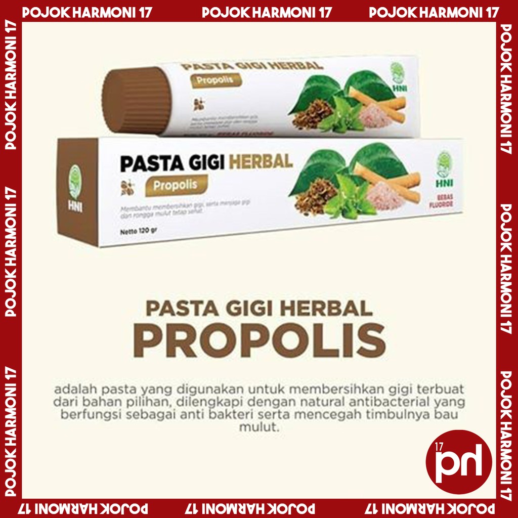 PASTA GIGI HERBAL CENGKEH & PROPOLIS HPAI - READY STOCK