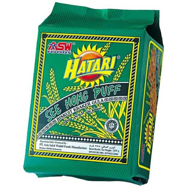 

Hatari Crackers See Hong Puff Sugar 260G