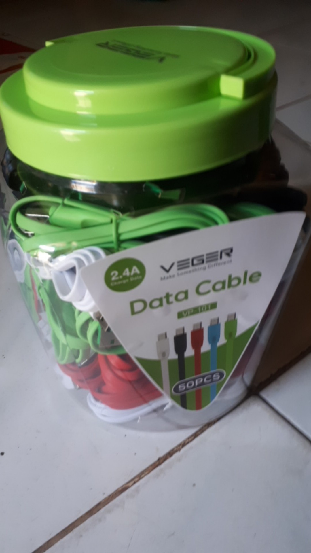 Veger Toples Isi 50pcs Android Micro V101