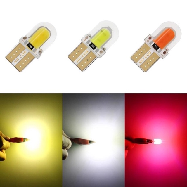 Lampu Senja T10 Led T10 Jelly COB 2 Pcs Sepasang R196