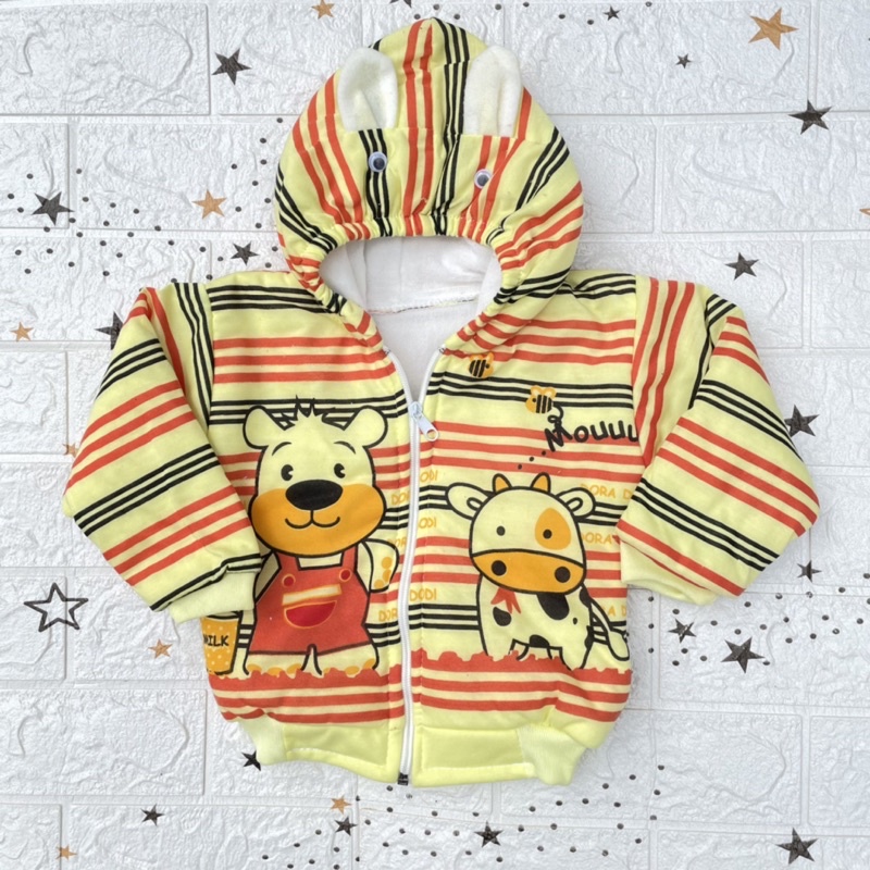 Jaket Bayi Outerwear Musim dingin Bayi Baju Tebal bayi mantel Bayi Baju Luaran Bayi DNW BABY