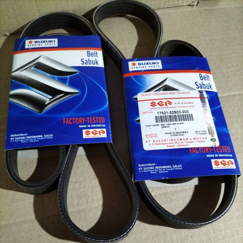 FAN BELT SET  NEW CARRY ASLI 2019-2022