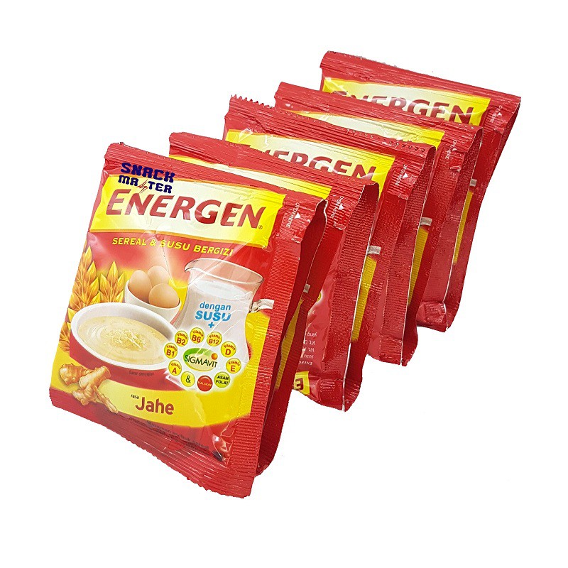 

p4yu Energen Sereal Renceng - Netto 10 bks x 30gr