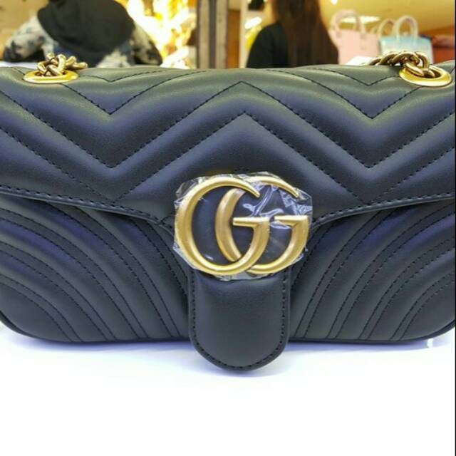 Tas Gucci Marmont Matalasse Orileather Shopee Indonesia