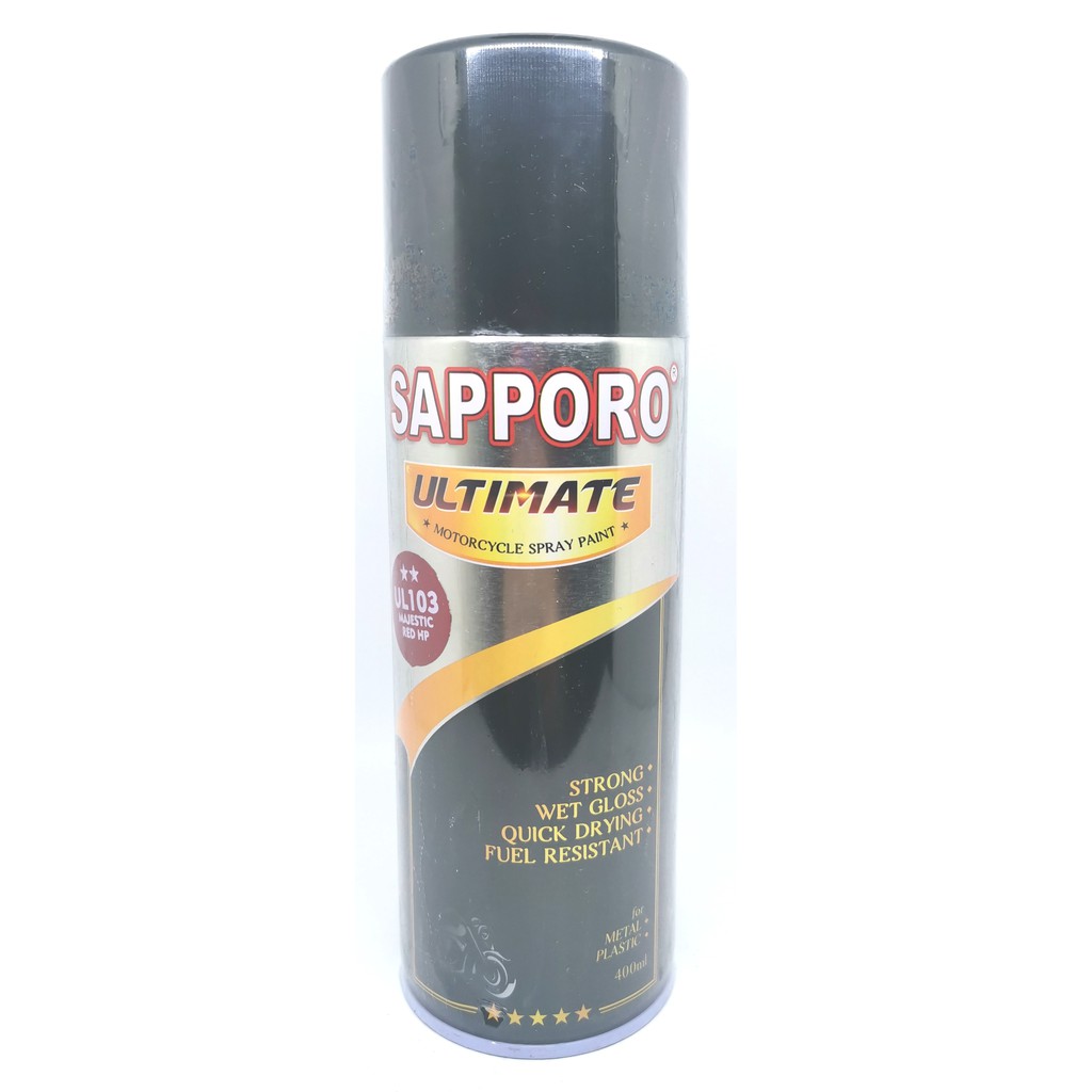 Pilok Sapporo Ultimate MERAH DOFF MAJESTIC RED HP ULT103 400ML