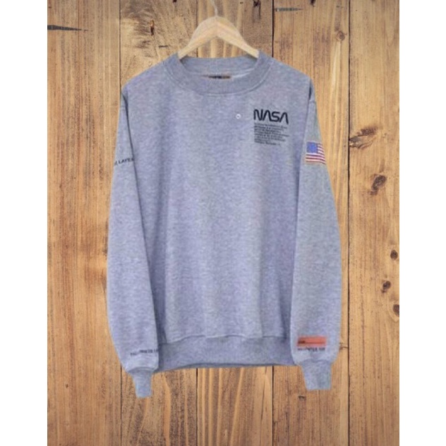 crewneck original nasa /crewneck nasa /sweater tanpa topi/sweater original